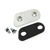 Primary chain inspection cover. Chrome