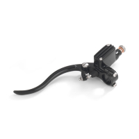 K-TECH DELUXE CLUTCH LEVER ASSEMBLY 14MM BORE; BLACK ANODIZED