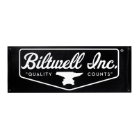 Biltwell Shield logo shop banner black/white