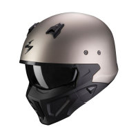 Scorpion Covert-X Solid helmet matte titanium