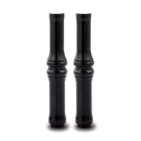 Arlen Ness, M8 10-Gauge pushrod cover set. All black