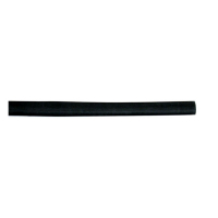 Heat shrink tube. 120cm, 1/4 (6.4 to 3.2mm). Black