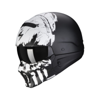 Scorpion Exo-Combat Evo Marauder helmet matte black/white