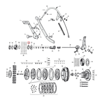 Thrust bearing, transmission main drive gear