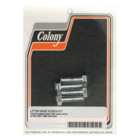 Colony, tappet block mount kit. OEM style, chrome