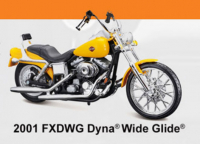 2001 H-D FXDWG DYNA WIDE GLIDE