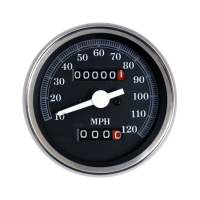 FX Speedometer. MPH 2::1 ratio. Late style face