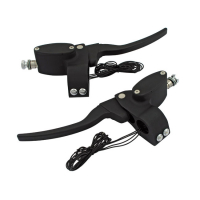 Custom handlebar control kit hydr. clutch. Matte black