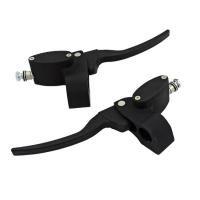 Custom handlebar control kit hydr. clutch. Matte black