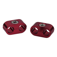 8mm spark plug wire separator. Smooth, red