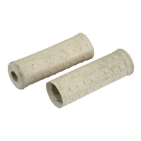LATE STYLE RUBBER GRIP SET, WHITE