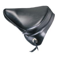 LePera, spring mounted solo seat. Skirt & conchos