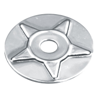 STAR WASHERS, CHROME PLATED