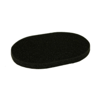 Replacement foam air filter element, oval