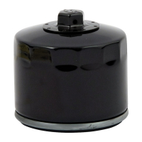 MCS, spin-on oil filter with top nut. Black