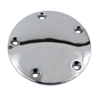 POINT COVER DOMED, CHROME