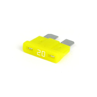 ATC fuse with LED indicator. Yellow, 20A