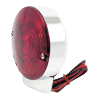 TURN SIGNAL ASSY, FRONT. RED LENS