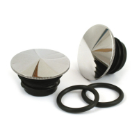 STAINLESS STEEL GAS CAP SET, POINTED
