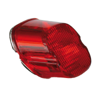 LAYDOWN TAILLIGHT LENS, RED