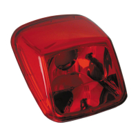 SMOOTH TAILLIGHT LENS RED