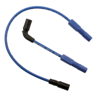 Accel, 8mm Ferro Spiral core spark plug wire set. Blue