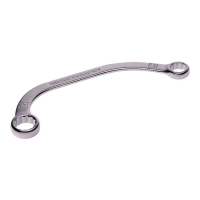 Izeltas, curved box end wrench. 7/16" x 1/2"
