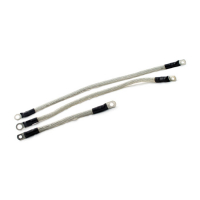 All Balls, battery cable kit. Clear. 18", 15", 17"