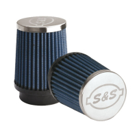 S&S, air filter element. Blue