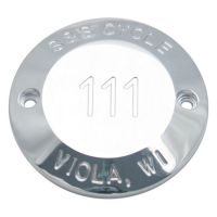 S&S 111 POINT COVER, CHROME
