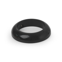K-Tech, handlebar grip rings. Black