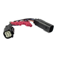 Custom Dynamics, power tap wiring adapter. 6 pin adapter
