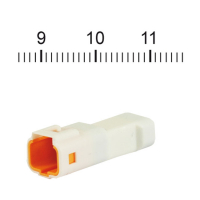 NAMZ, JST Mini connector. White, receptacle, 3-pin