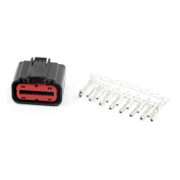NAMZ, ECM connector plug. 18-pins