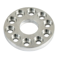 Clutch pressure plate, aluminum
