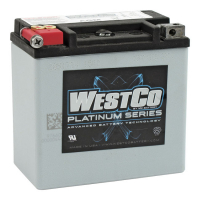 Westco, sealed AGM battery. 12V, 12Ah, 220CCA