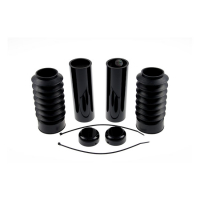 Cult-Werk, 6-piece fork tube cover kit. Gloss black