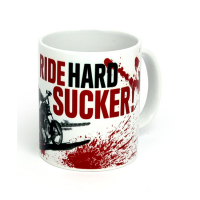 WCC Ride Hard Sucker mug white