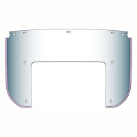 National Cycle, Beaded 7-bolt lower window. Clear