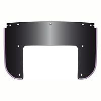 National Cycle, Beaded 7-bolt lower window. Black