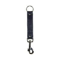 Lucky 13 MGF CO leather embossed keychain