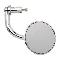 Biltwell, in-bar Utility mirror round 1" chrome
