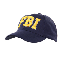 Baseball cap FBI blue