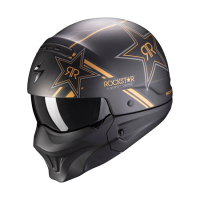 Scorpion Exo-Combat Evo helmet Rockstar gold