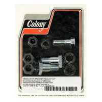 Colony, headlamp bracket mount kit