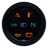 MMB 48mm Ultra Mini indicator lights Black