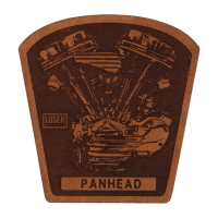 Loser Machine Pan Leather patch