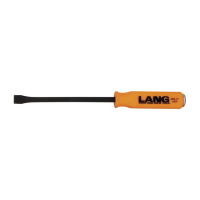 Lang Tools, pry bar. 12" long