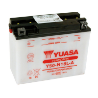Yuasa, Yumicron 12V lead-acid battery Y50-N18L-A. 20Ah