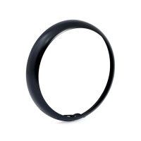 Outer trim ring, 7" Hydra headlamp. Satin black